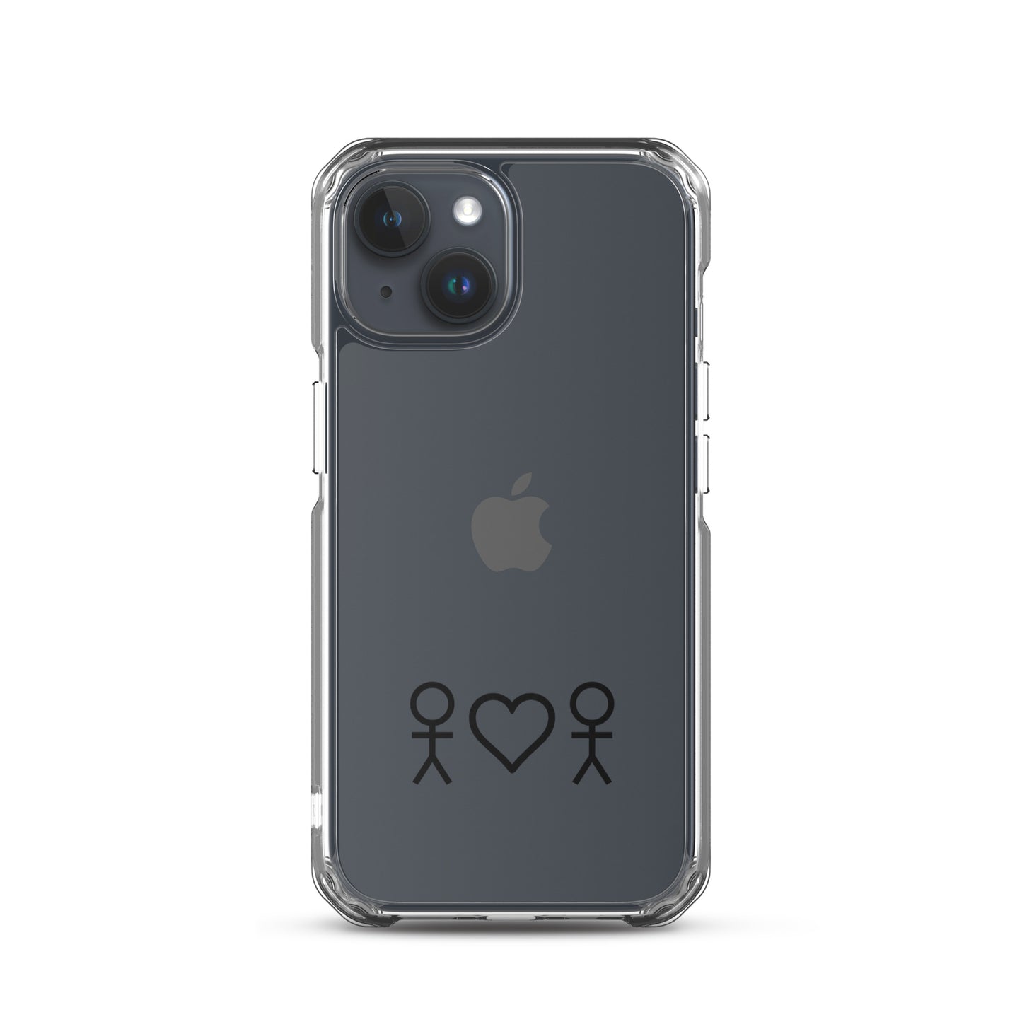 Figures of Love iPhone Case