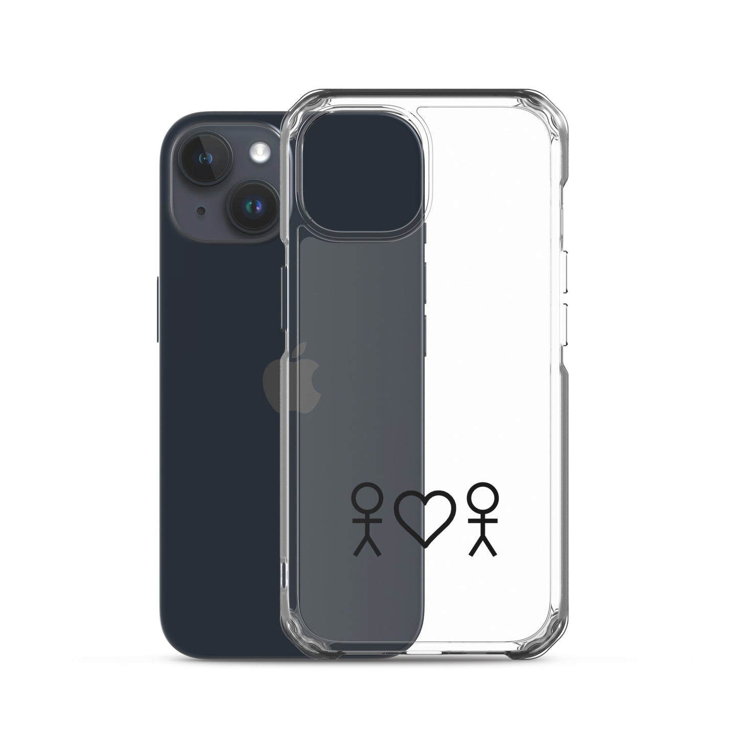 Figures of Love iPhone Case