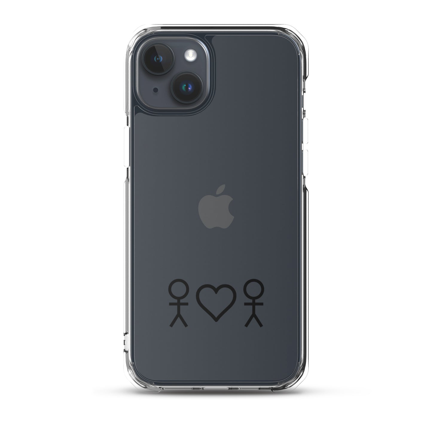 Figures of Love iPhone Case