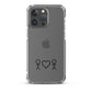 Figures of Love iPhone Case