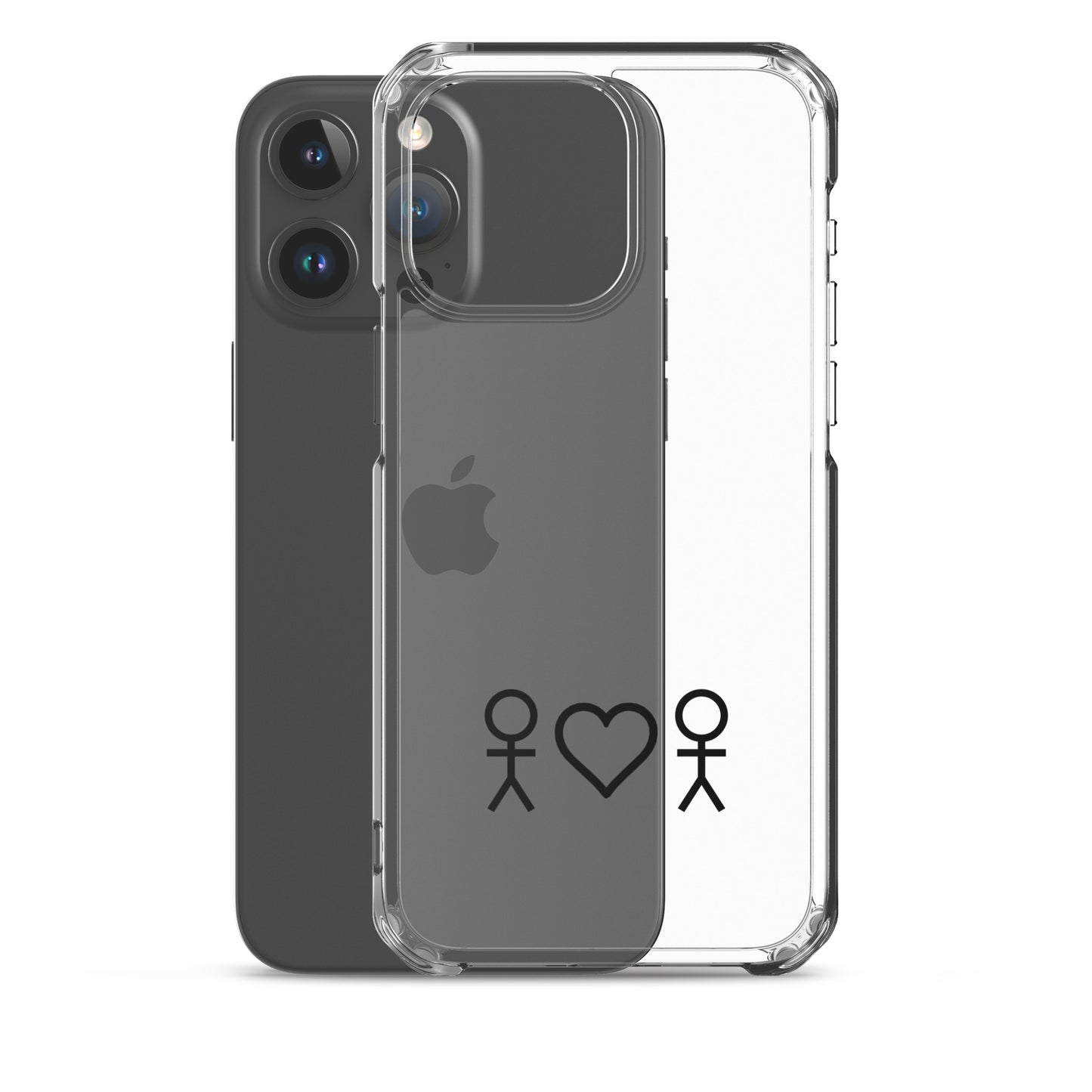 Figures of Love iPhone Case