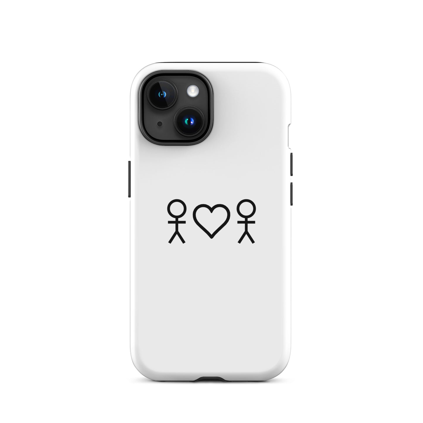 Figures of Love iPhone Case