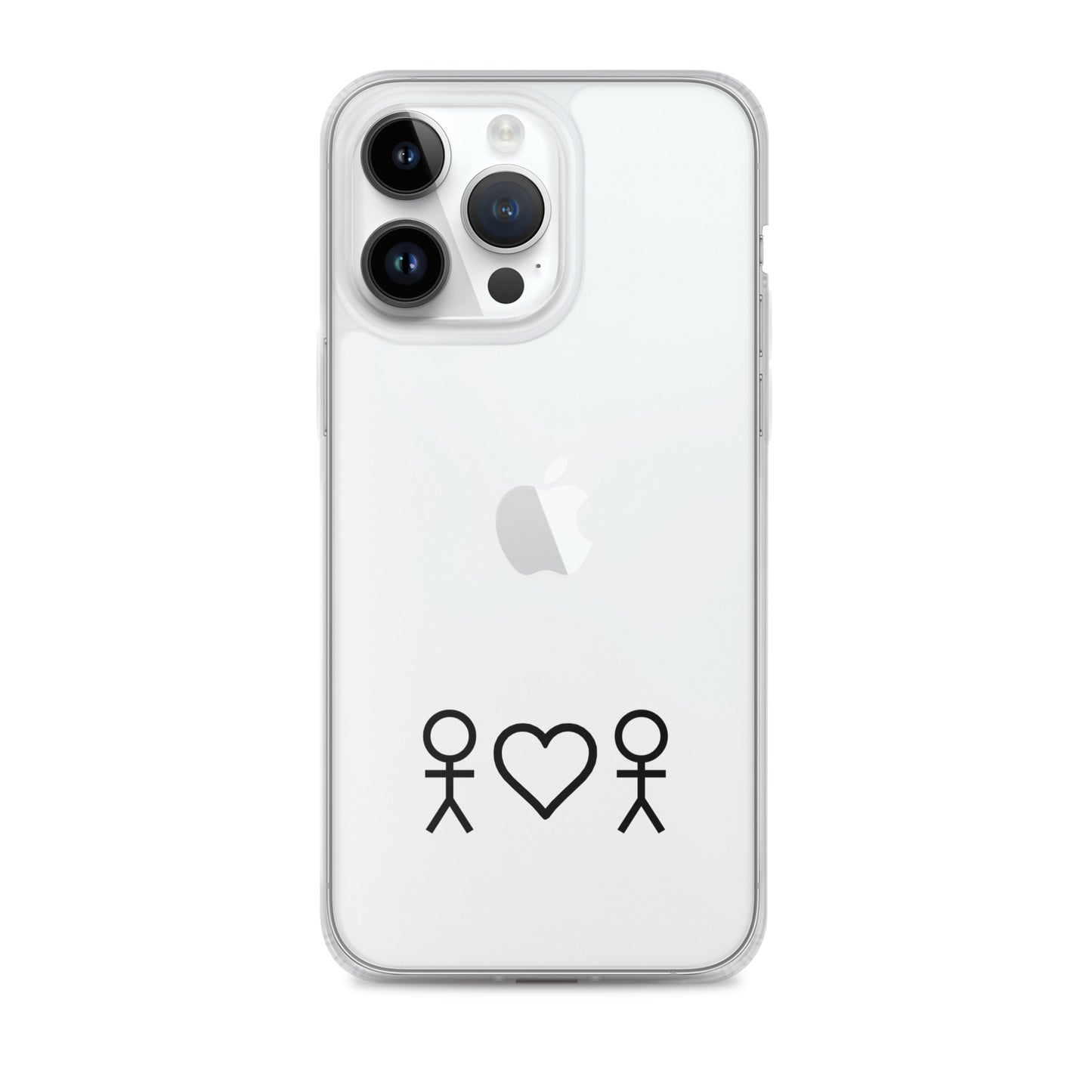 Figures of Love iPhone Case