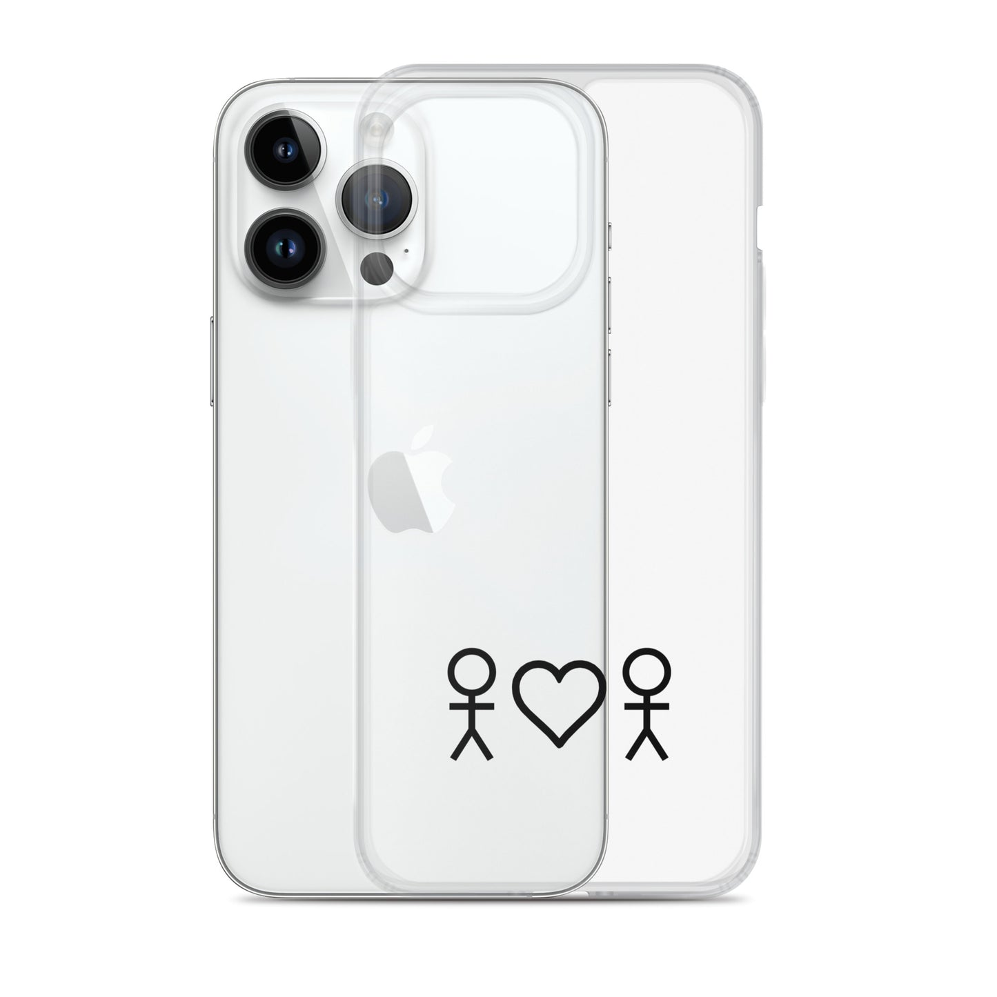 Figures of Love iPhone Case