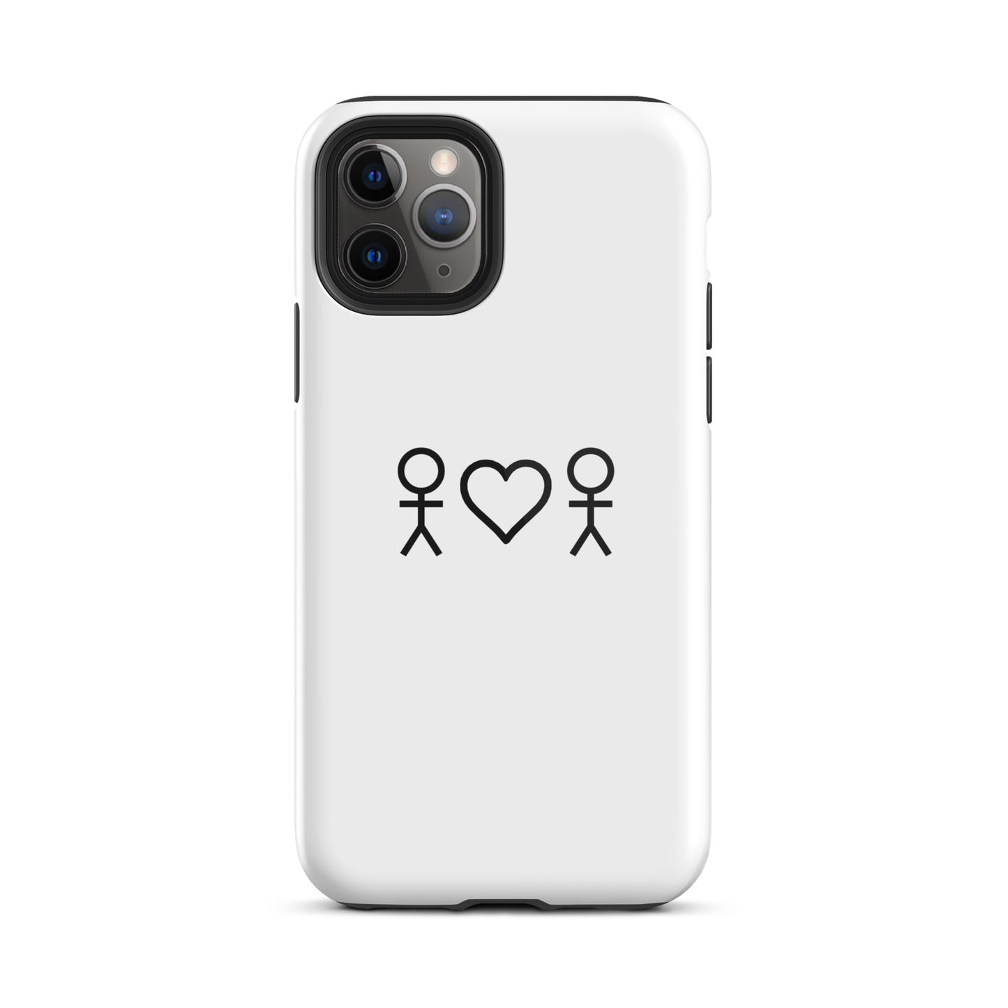 Figures of Love iPhone Case